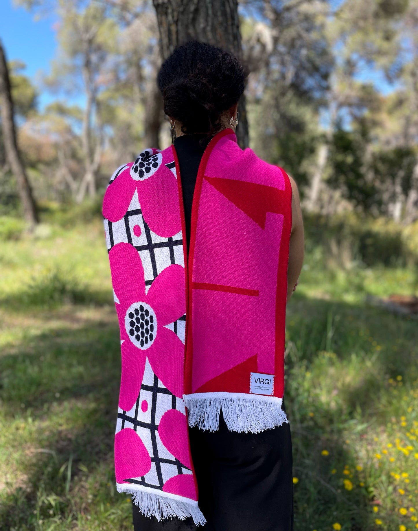 Virgi Pink Scarf