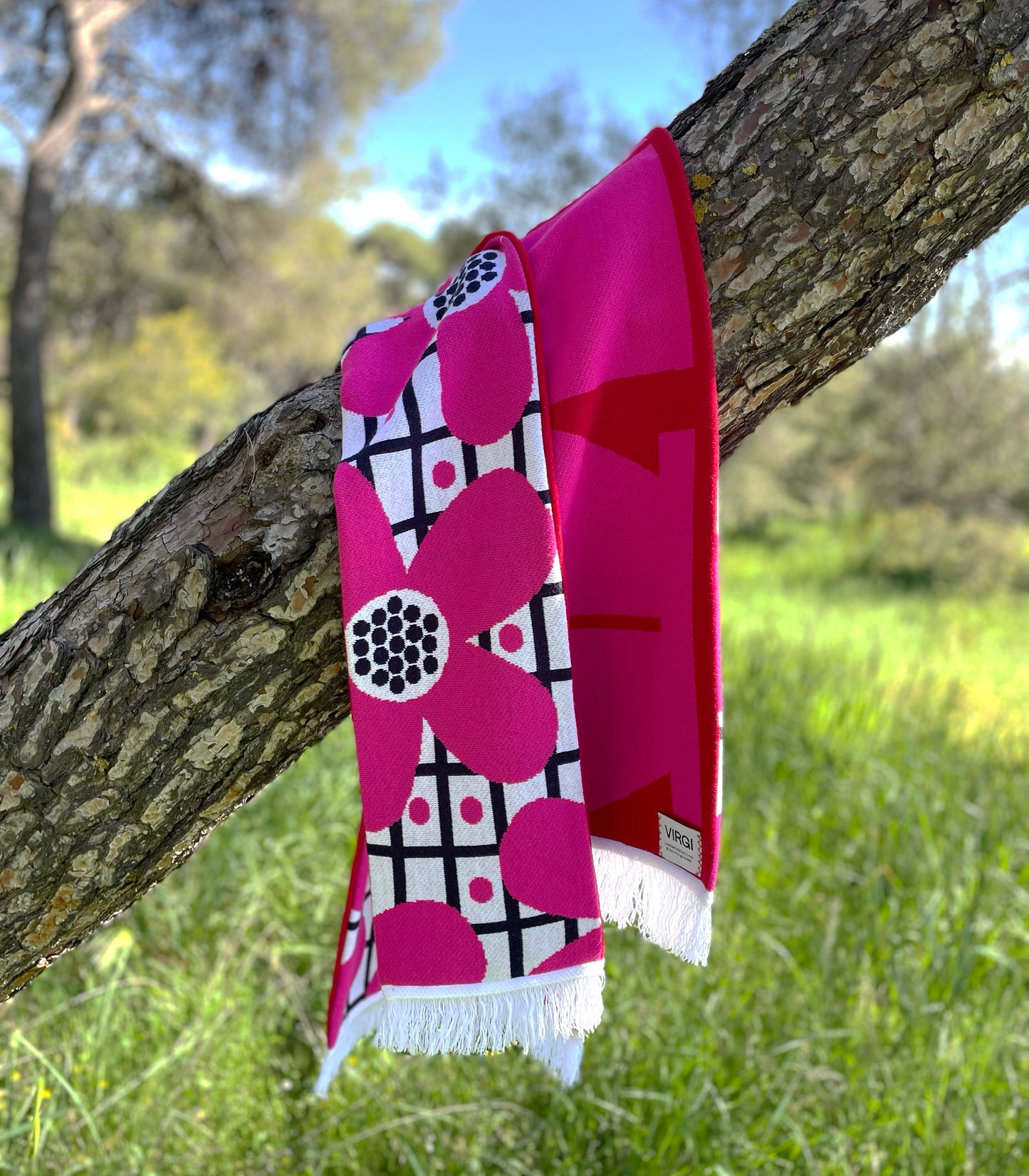 Virgi Pink Scarf